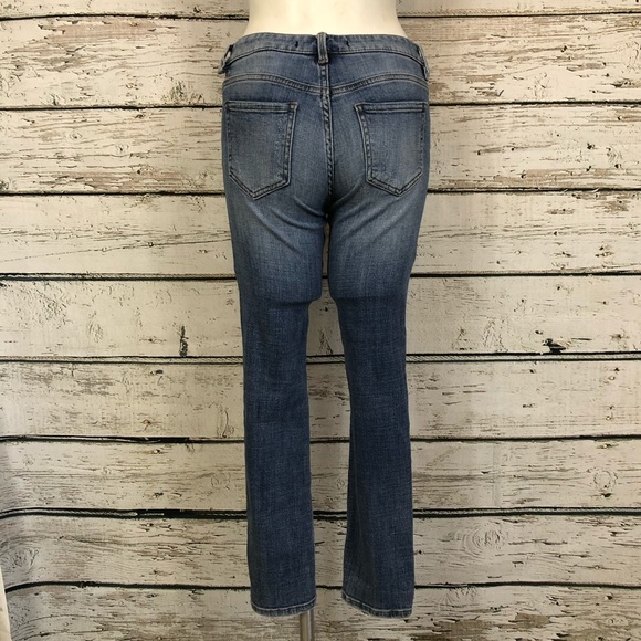 A4 Eunina Mia Mid Relax Skinny Distressed 3 - Picture 2 of 5